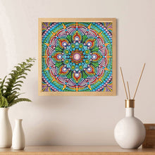 Load image into Gallery viewer, Diamond Painting - Partial Special Shaped - Mandala Flower (30*30cm)
