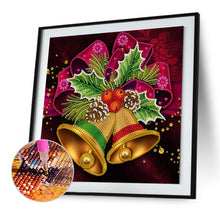 Load image into Gallery viewer, Diamond Painting - Partial Special Shaped - Christmas Bell (30*30cm)
