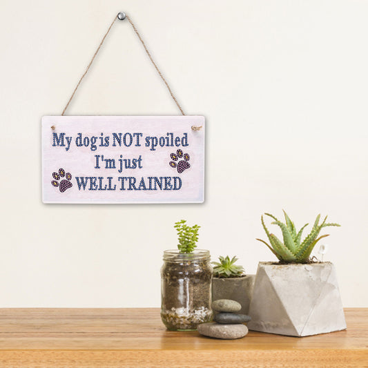 5D DIY Letters Part Special Drill Hanging Diamond Painting Decor (GPY005)