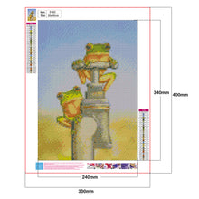 Load image into Gallery viewer, Diamond Painting - Full Round - Toad (30x40cm)
