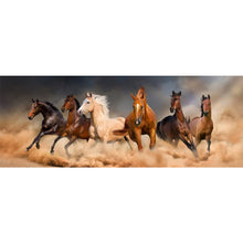 Load image into Gallery viewer, Diamond Painting - Full Round - Galloping Horse (80*30CM)
