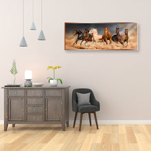 Load image into Gallery viewer, Diamond Painting - Full Round - Galloping Horse (80*30CM)
