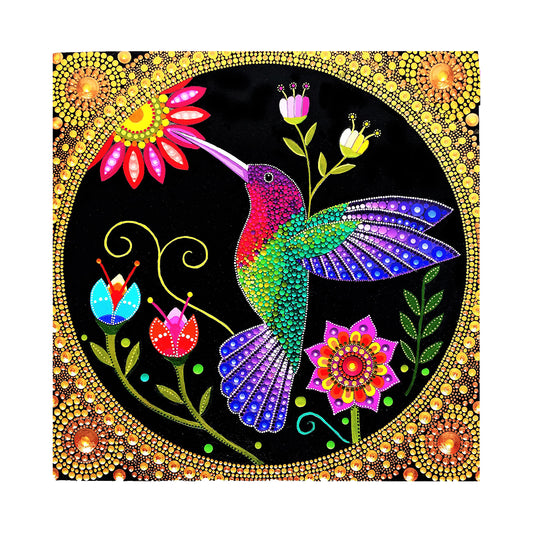 Bird 30*30CM(Canvas) Beautiful Special Shaped Drill Diamond Painting