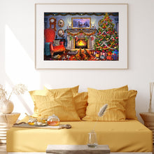 Load image into Gallery viewer, Cozy House 60*45CM(Canvas) Full Round Drill Diamond Painting
