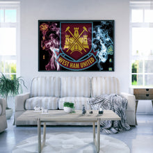 Load image into Gallery viewer, West Ham United Team Crest 40*30CM(Canvas) Full Round Drill Diamond Painting
