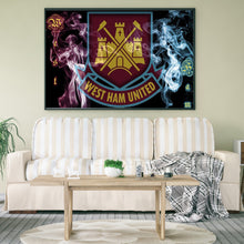 Load image into Gallery viewer, West Ham United Team Crest 40*30CM(Canvas) Full Round Drill Diamond Painting
