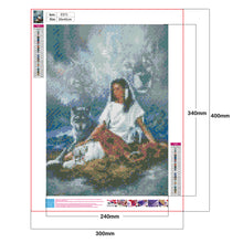 Load image into Gallery viewer, Character 30*40CM(Canvas) Full Round Drill Diamond Painting
