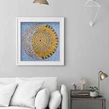 Load image into Gallery viewer, Diamond Painting - Full Crystal -  Sun Moon Mandala (30*30cm)
