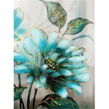Load image into Gallery viewer, Diamond Painting - Full Square - Blue Flower (30*40cm)
