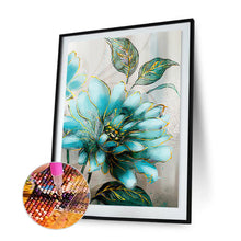 Load image into Gallery viewer, Diamond Painting - Full Square - Blue Flower (30*40cm)
