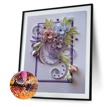 Load image into Gallery viewer, Paper Quilling 30*40CM(Canvas) Beautiful Special Shaped Drill Diamond Painting
