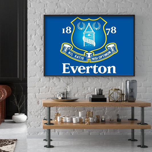 Diamond Painting - Full Round - Everton Team Logo