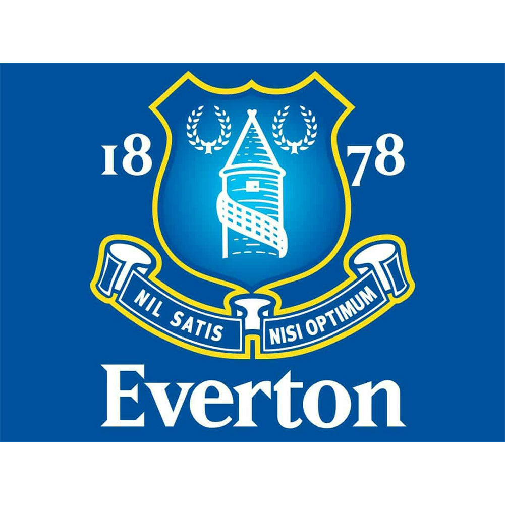 Diamond Painting - Full Round - Everton Team Logo