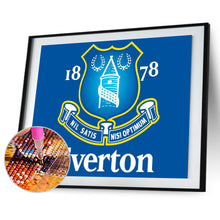 Load image into Gallery viewer, Diamond Painting - Full Round - Everton Team Logo
