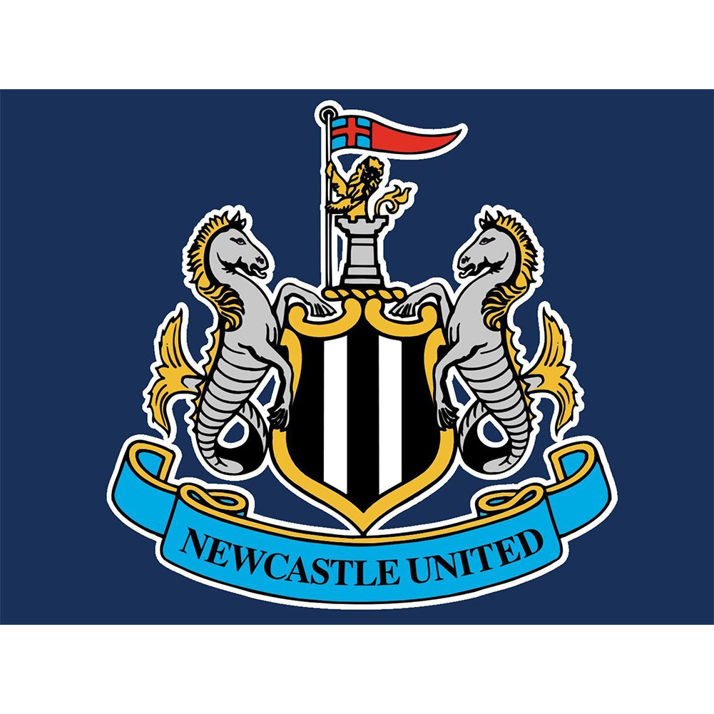 Diamond Painting - Full Round - Newcastle United Crest