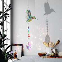 Load image into Gallery viewer, Crystal Diamond Angel Tears Catching Light Hanging Wind Chimes Decor
