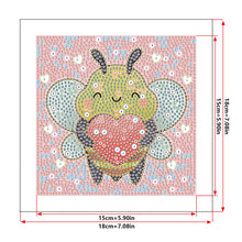 Load image into Gallery viewer, Cartoon Animal 18*18CM(Canvas) Full Special Shaped Drill Diamond Painting
