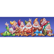 Load image into Gallery viewer, Seven Dwarfs 80*30CM(Canvas) Full Round Drill Diamond Painting
