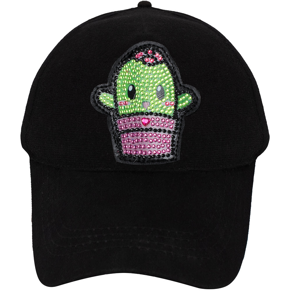 DIY Diamond Painting Baseball Cap Cactus Snapback Hat Sticker Drill (J011)