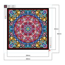 Load image into Gallery viewer, Diamond Painting - Full Crystal Rhinestone - Mandala (30*30cm)
