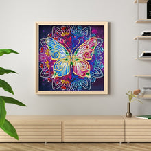 Load image into Gallery viewer, Diamond Painting - Full Crystal Rhinestone - Butterfly (30*30cm)
