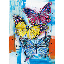 Load image into Gallery viewer, Diamond Painting - Full Crystal Rhinestone - Butterfly (30*40cm)
