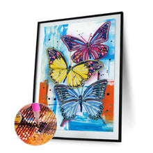 Load image into Gallery viewer, Diamond Painting - Full Crystal Rhinestone - Butterfly (30*40cm)
