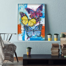 Load image into Gallery viewer, Diamond Painting - Full Crystal Rhinestone - Butterfly (30*40cm)
