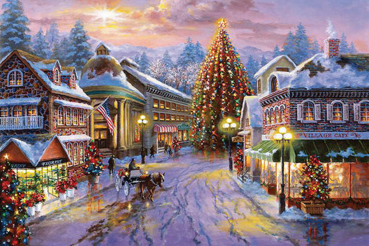 AB Diamond Painting - Full Round - Christmas (40*60cm)