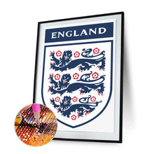 Load image into Gallery viewer, Football Team Logo 30*40CM(Canvas) Full Round Drill Diamond Painting
