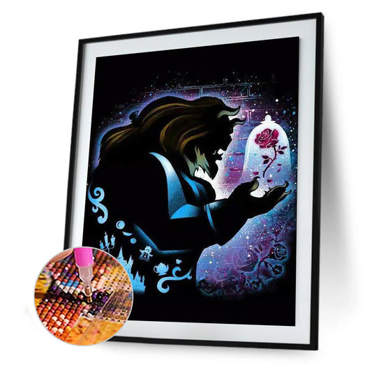 Diamond Abstract Series 30*40CM(Canvas) Full Round Drill Diamond Painting