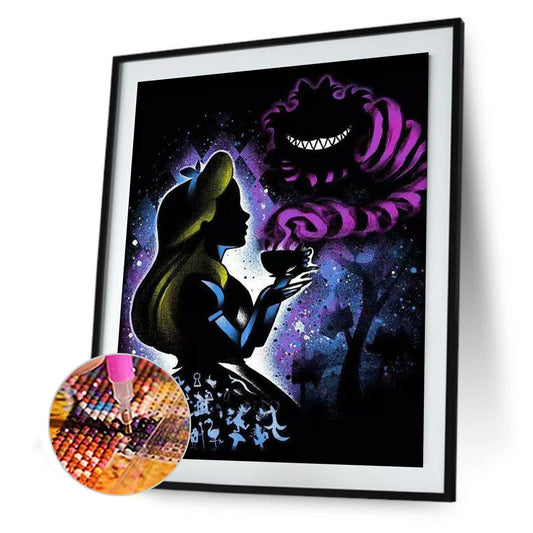 Diamond Abstract Series 30*40CM(Canvas) Full Round Drill Diamond Painting