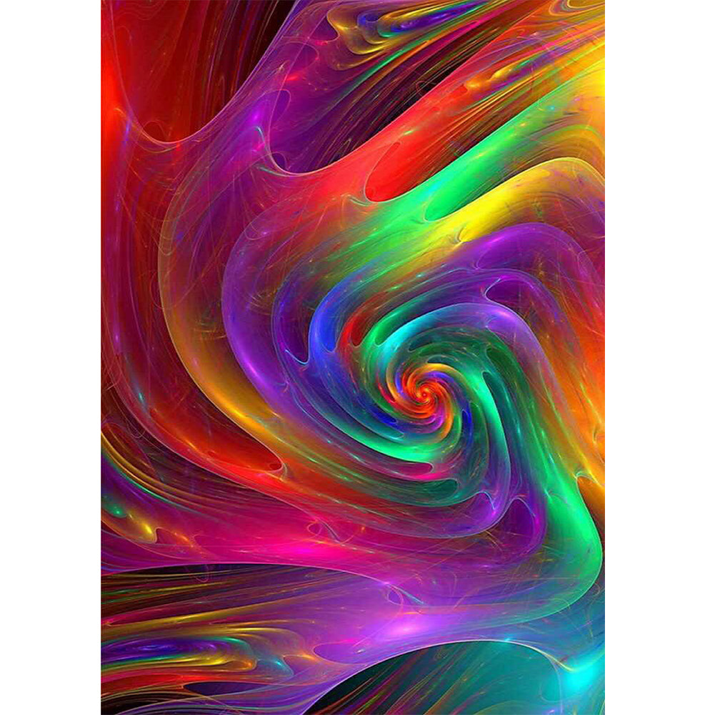 Colorful 30*40CM(Canvas) Full Square Drill Diamond Painting