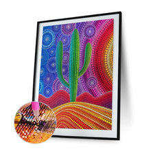 Load image into Gallery viewer, Diamond Painting - Full Crystal Rhinestone - Sun Cactus (30*40cm)
