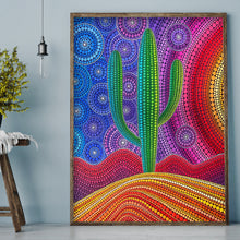 Load image into Gallery viewer, Diamond Painting - Full Crystal Rhinestone - Sun Cactus (30*40cm)
