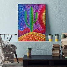 Load image into Gallery viewer, Diamond Painting - Full Crystal Rhinestone - Sun Cactus (30*40cm)
