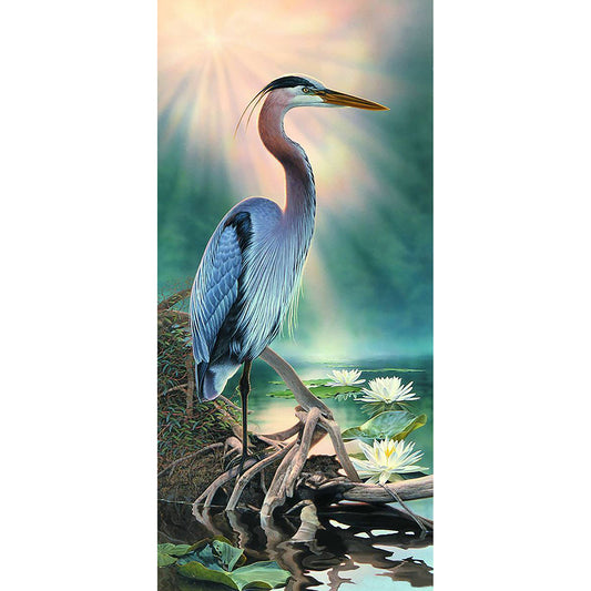 Diamond Painting - Full Round - Exquisite Crane (40*85cm)