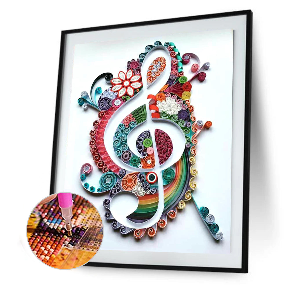 Flower Series 30*40CM(Canvas) Full Round Drill Diamond Painting