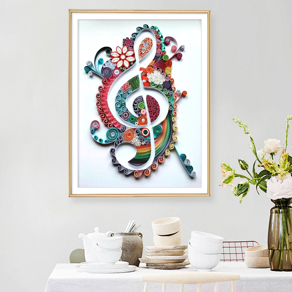Flower Series 30*40CM(Canvas) Full Round Drill Diamond Painting