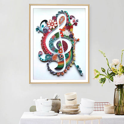 Flower Series 30*40CM(Canvas) Full Round Drill Diamond Painting