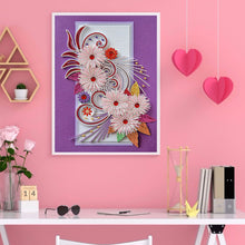 Load image into Gallery viewer, Flower 30*40CM(Canvas) Beautiful Special Shaped Drill Diamond Painting
