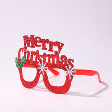 Load image into Gallery viewer, Kids Christmas Diamond Glasses Toys DIY Frame Paste 3D Stickers (YJ004)
