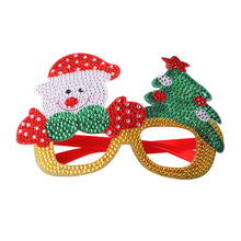Load image into Gallery viewer, Kids Christmas Diamond Glasses Toys DIY Frame Paste 3D Stickers (YJ010)
