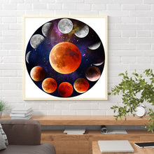 Load image into Gallery viewer, Diamond Painting - Full Round - Total Solar Eclipse Abstract (40*40cm)
