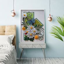 Load image into Gallery viewer, Diamond Painting - Full Round - Butterfly Flowers (30*40cm)
