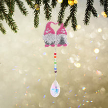 Load image into Gallery viewer, Diamond Drill Rainbow Collection Crystal Prisms Wind Chime  Gnomes
