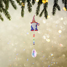 Load image into Gallery viewer, Diamond Drill Rainbow Collection Crystal Prisms Wind Chime  Gnome
