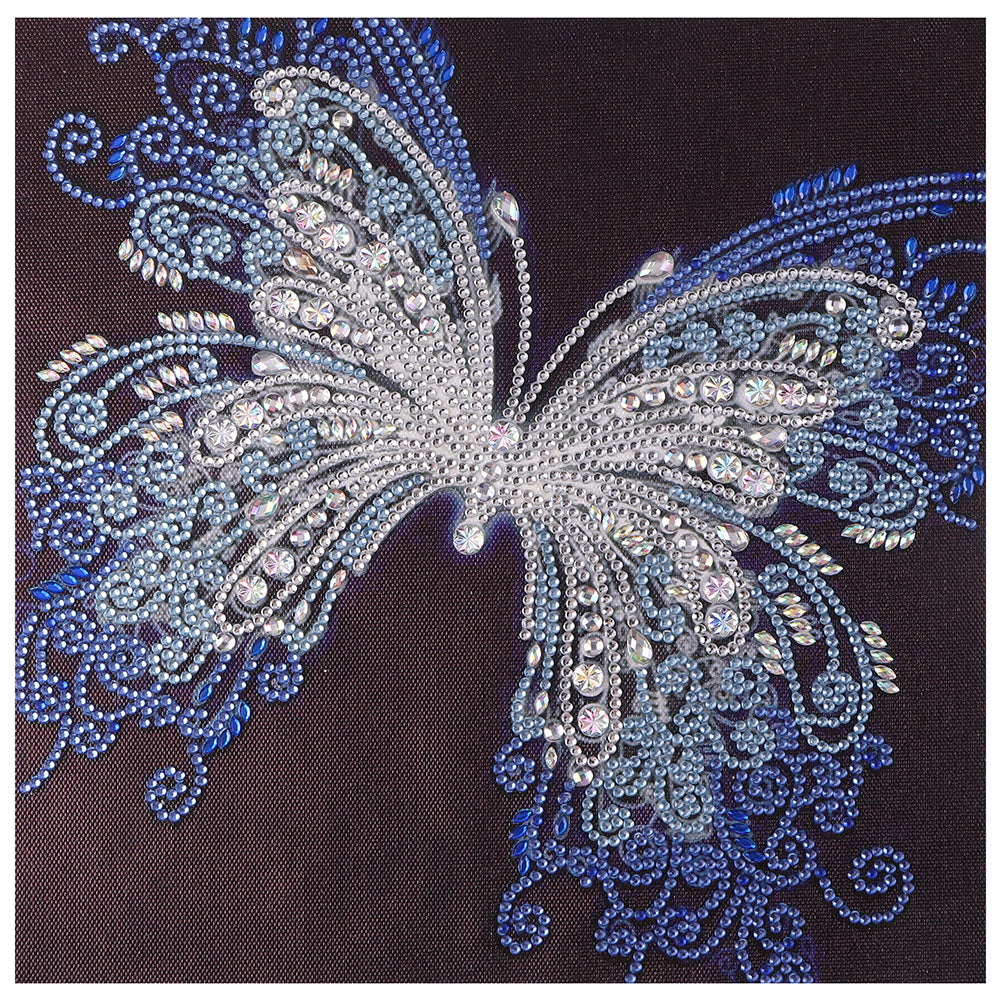 Diamond Painting - Full Crystal Rhinestone - Butterfly S (30*30cm)