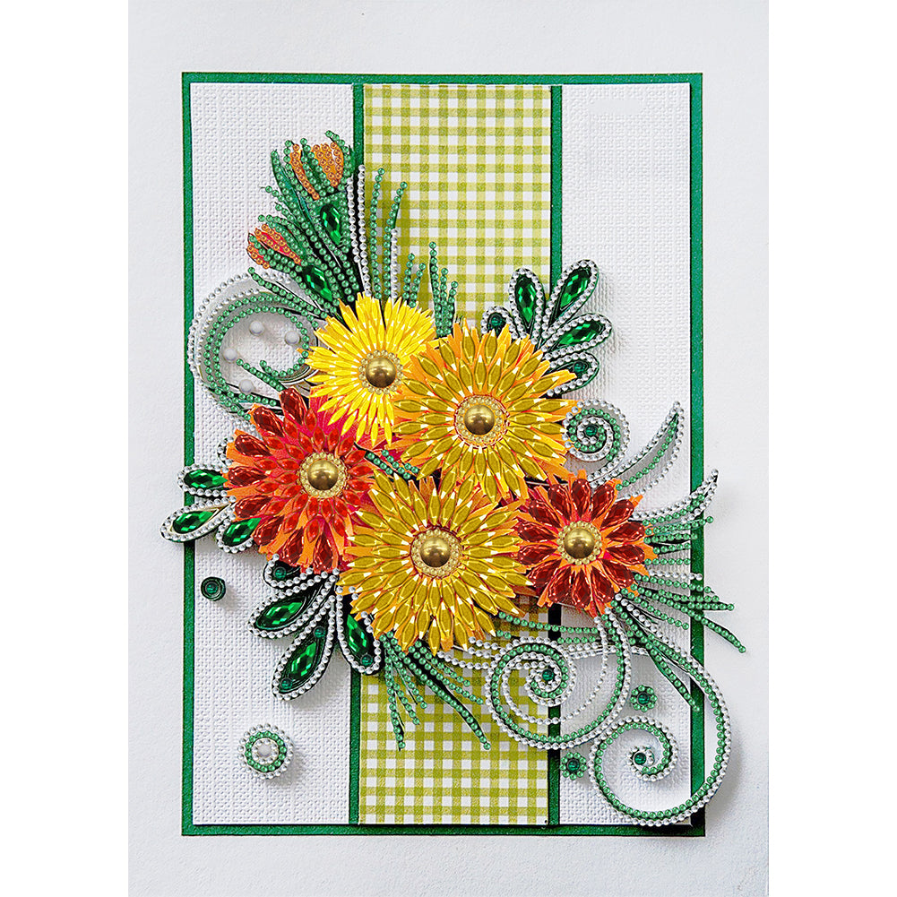 Diamond Painting - Partial Special Shaped - Flower (30*40cm)