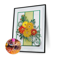 Load image into Gallery viewer, Diamond Painting - Partial Special Shaped - Flower (30*40cm)
